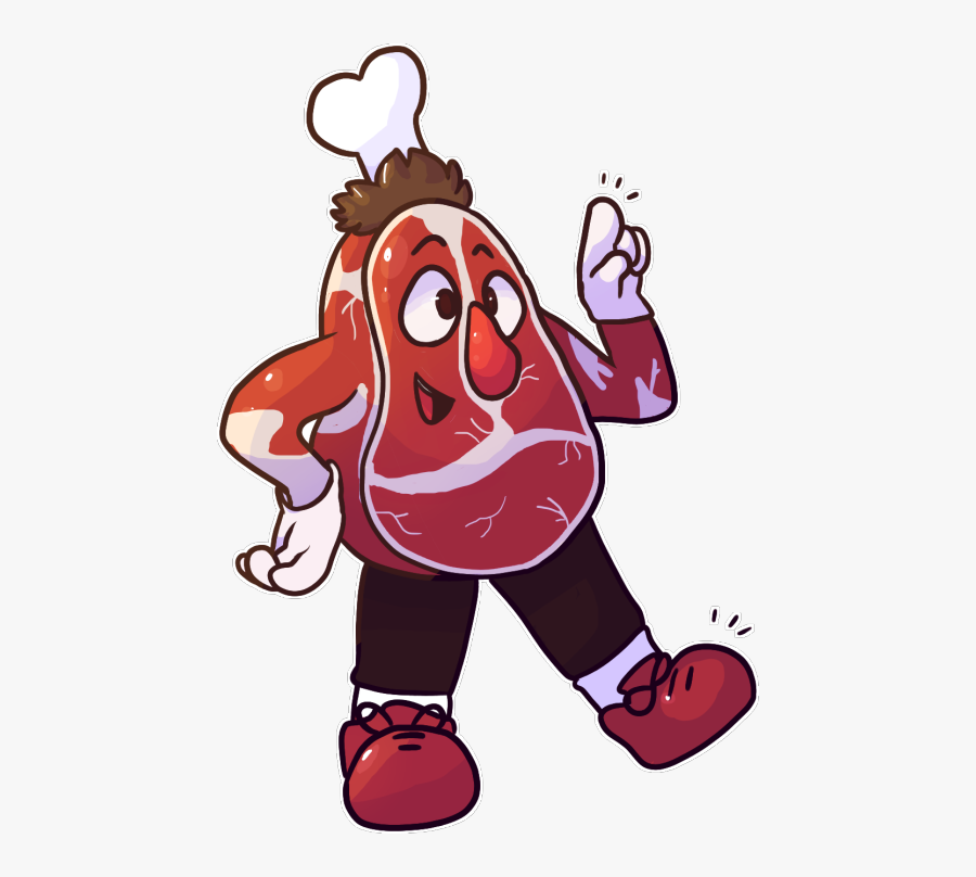 Transparent Steak Clipart - Steak Dont Hug Me I M Scared, Transparent Clipart