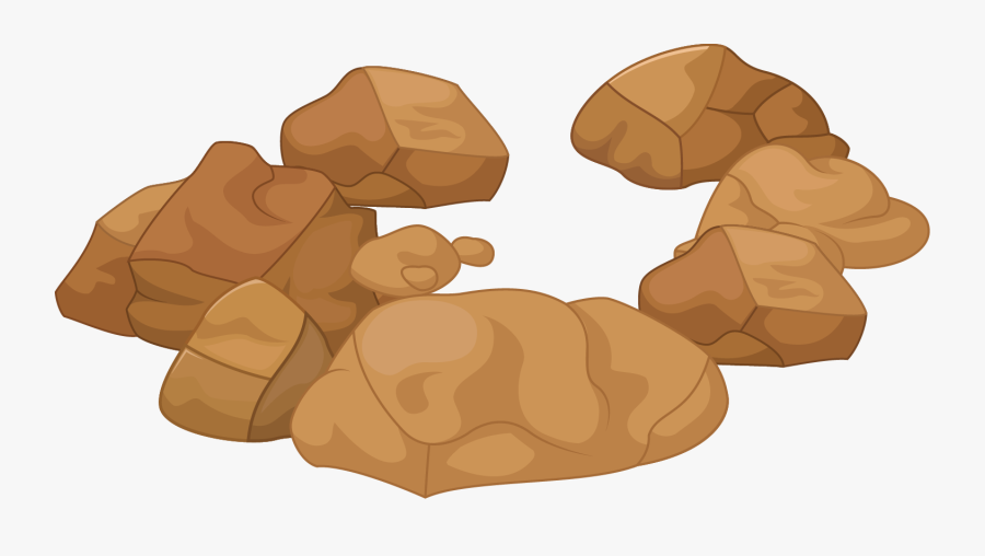 Rock Stone Cartoon A - Animated Stones Png, Transparent Clipart