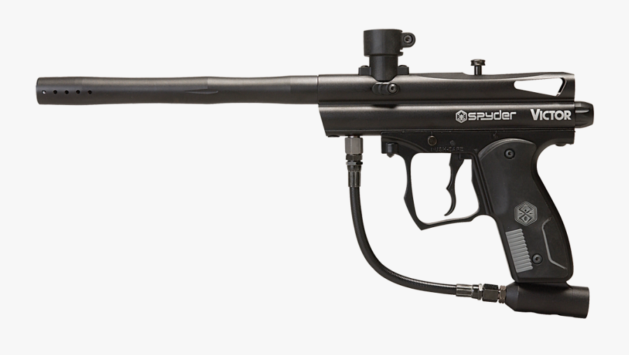 Spyder Victor Paintball Gun, Transparent Clipart