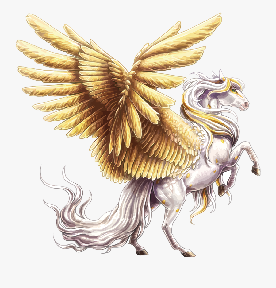 Transparent Horse Png - Pegasus Art Transparent, Transparent Clipart