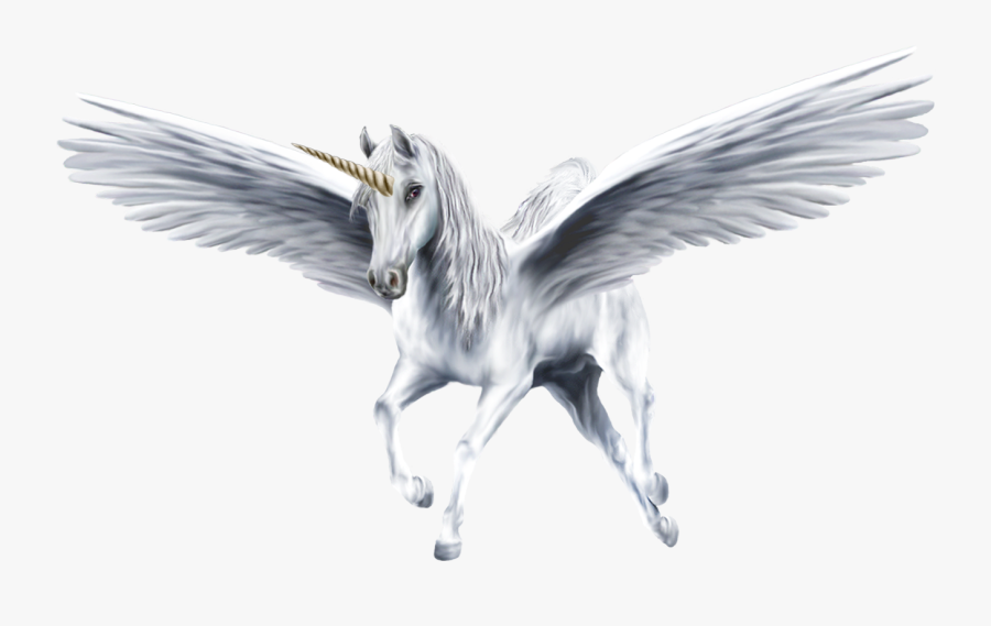 Clip Art Pegasus With Horn - Pegasus Transparent Background, Transparent Clipart