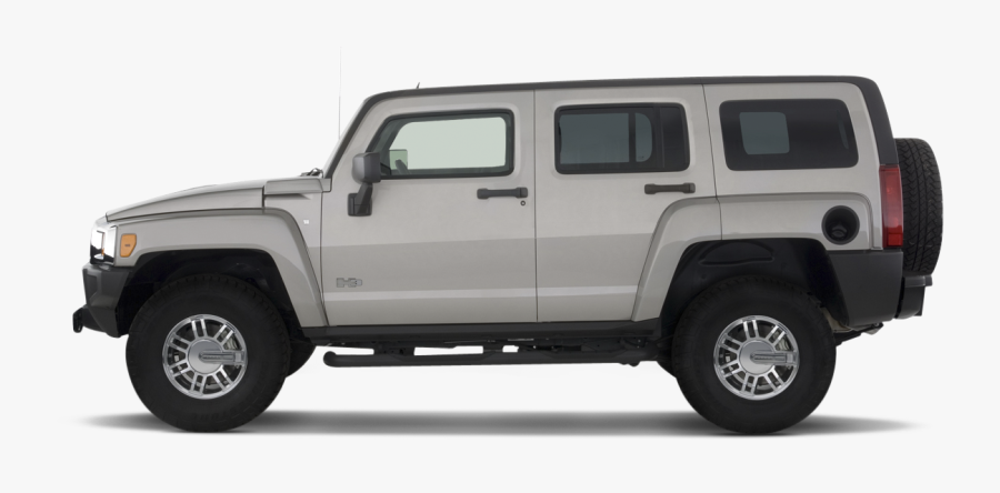 H X And - Hummer H3 Side View, Transparent Clipart