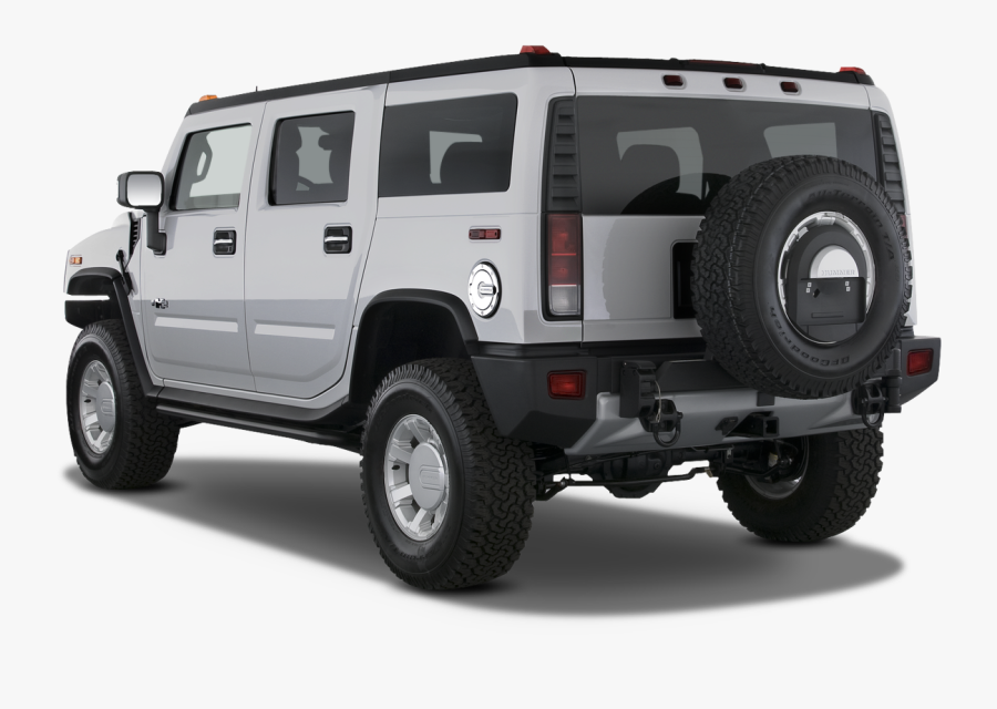 Hummer Png Hd - 2008 Hummer H2 Rear, Transparent Clipart