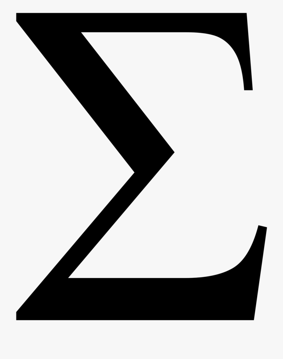Thumb Image - Sigma Symbol, Transparent Clipart