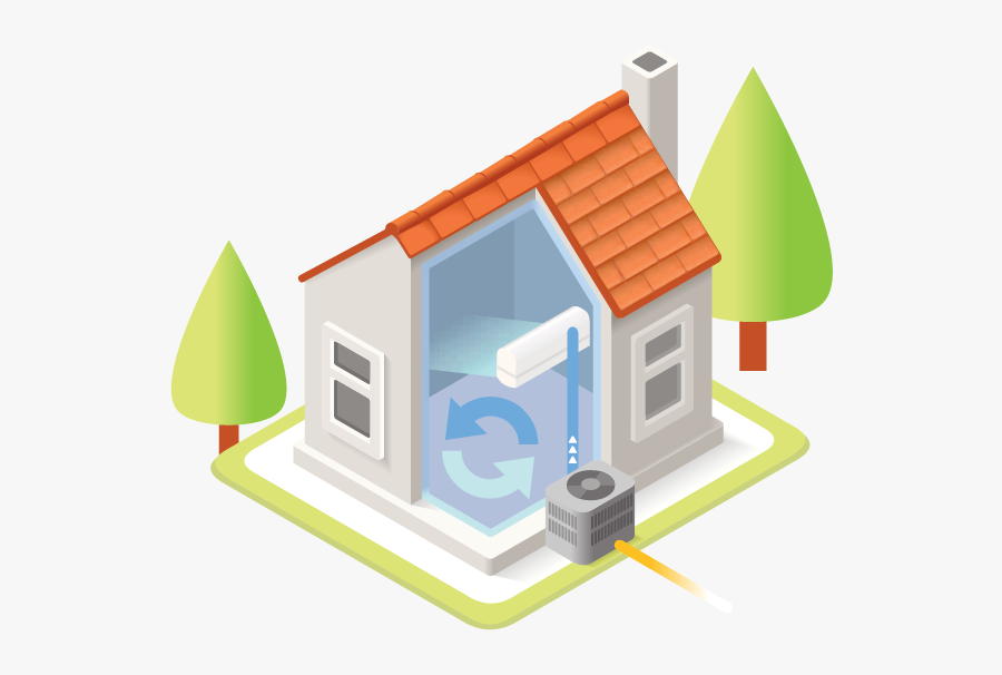 Heat Clipart Heat Energy - Solar Thermal Energy House, Transparent Clipart