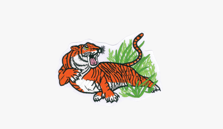 Tiger In Grass Clipart, Transparent Clipart