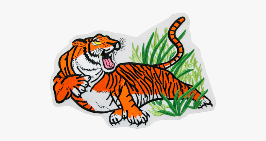 Tiger In Grass Clipart, Transparent Clipart