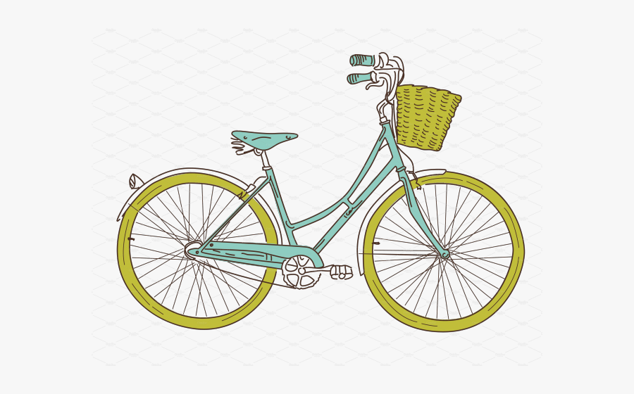 Old Bike Clipart, Transparent Clipart