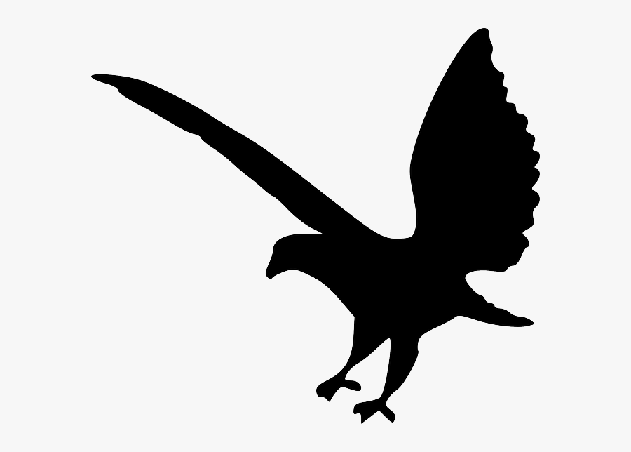 Bald Eagle Silhouette Clip Art - Royalty Free Eagle Silhouette, Transparent Clipart