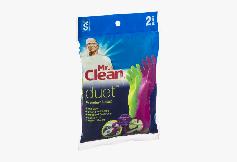 Mr Clean Rubber Gloves, Transparent Clipart