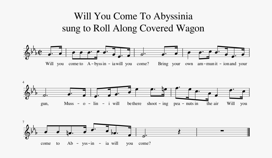 Transparent Covered Wagon Clipart - Kommt Ein Vogel Geflogen Noten, Transparent Clipart