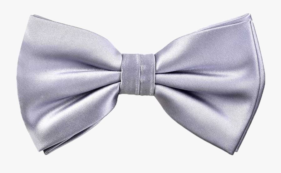 Transparent Silver Bow Tie, Transparent Clipart