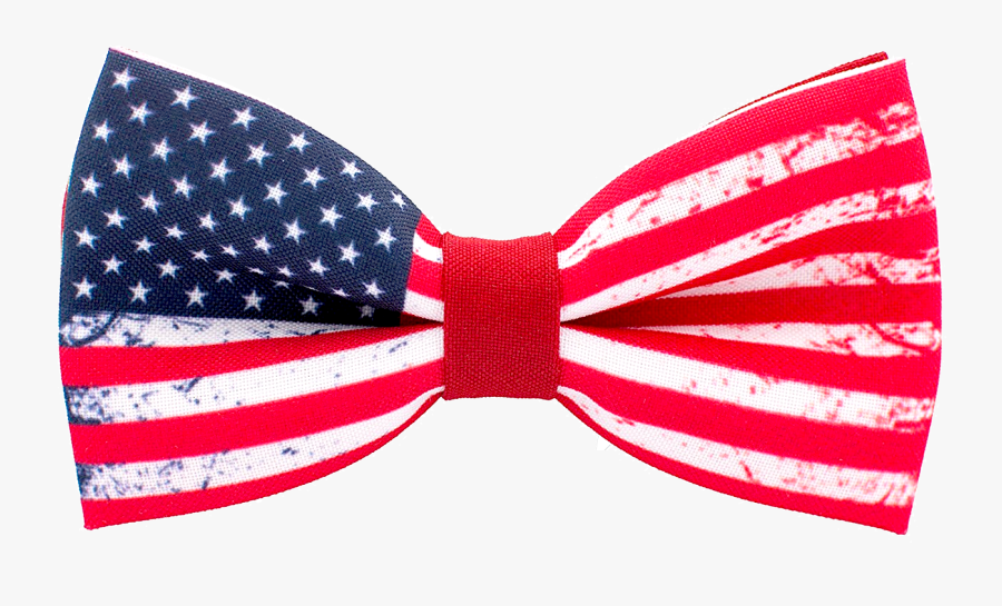 Transparent Bow Tie Clipart - Flag Of The United States, Transparent Clipart