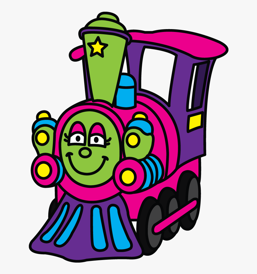 How To Draw A Train For Kids, Cartoons, Easy Step By, Transparent Clipart