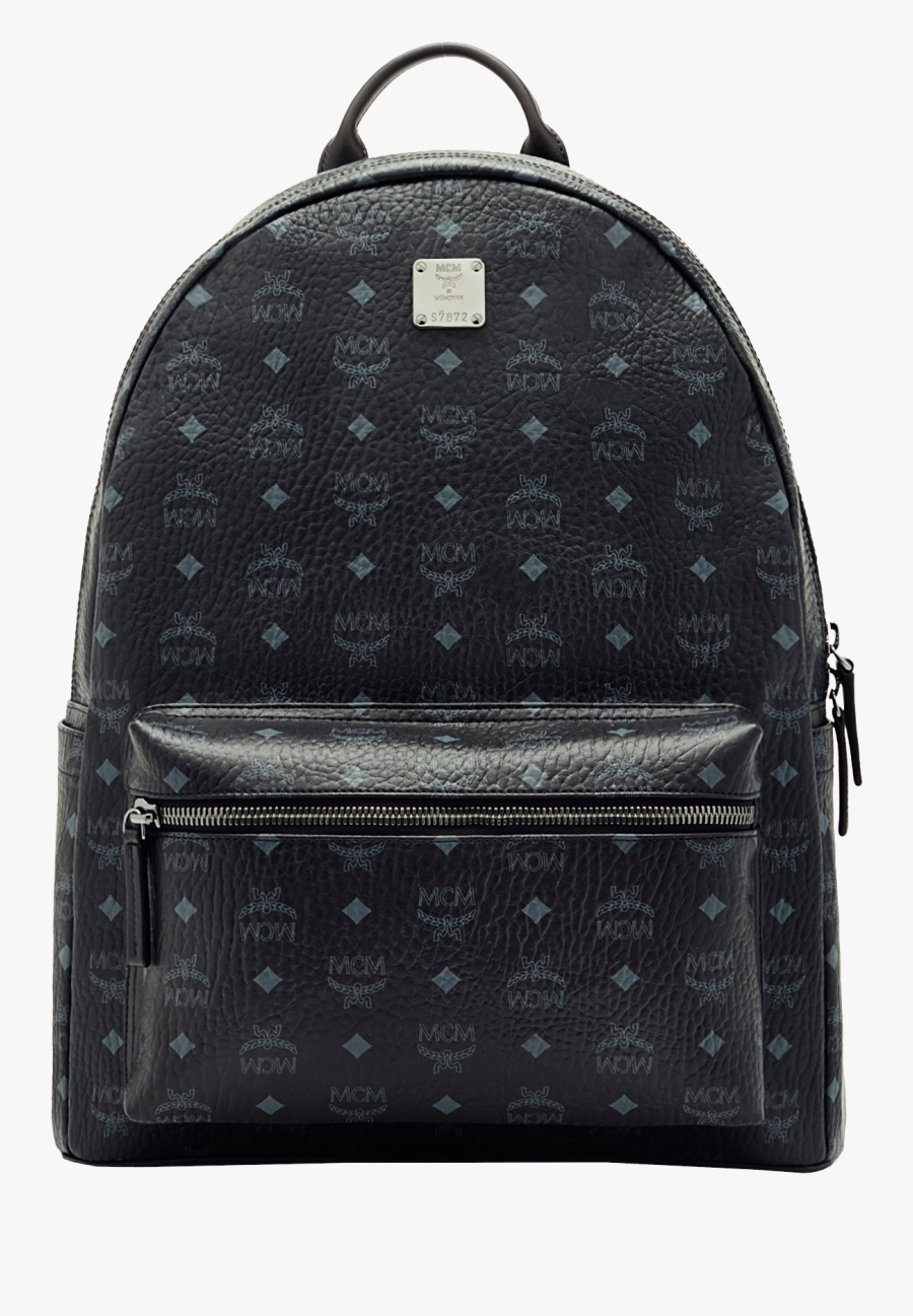 Mcm Backpack Black Large, Transparent Clipart