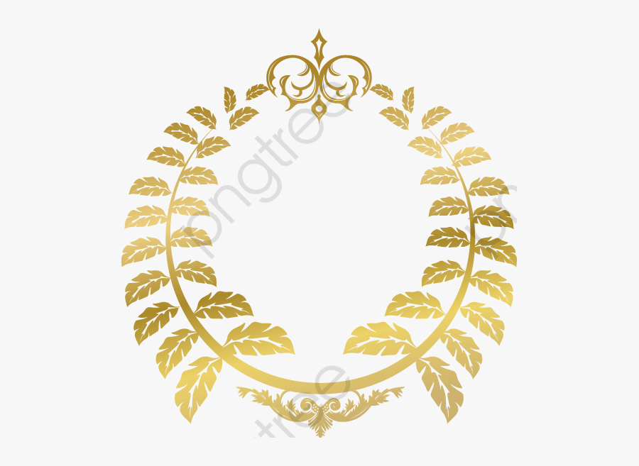 Design Gold Circle Png , Transparent Cartoons - Circle With Design Gold, Transparent Clipart