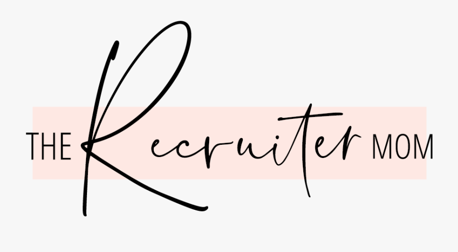 The Recruiter Mom - Calligraphy, Transparent Clipart