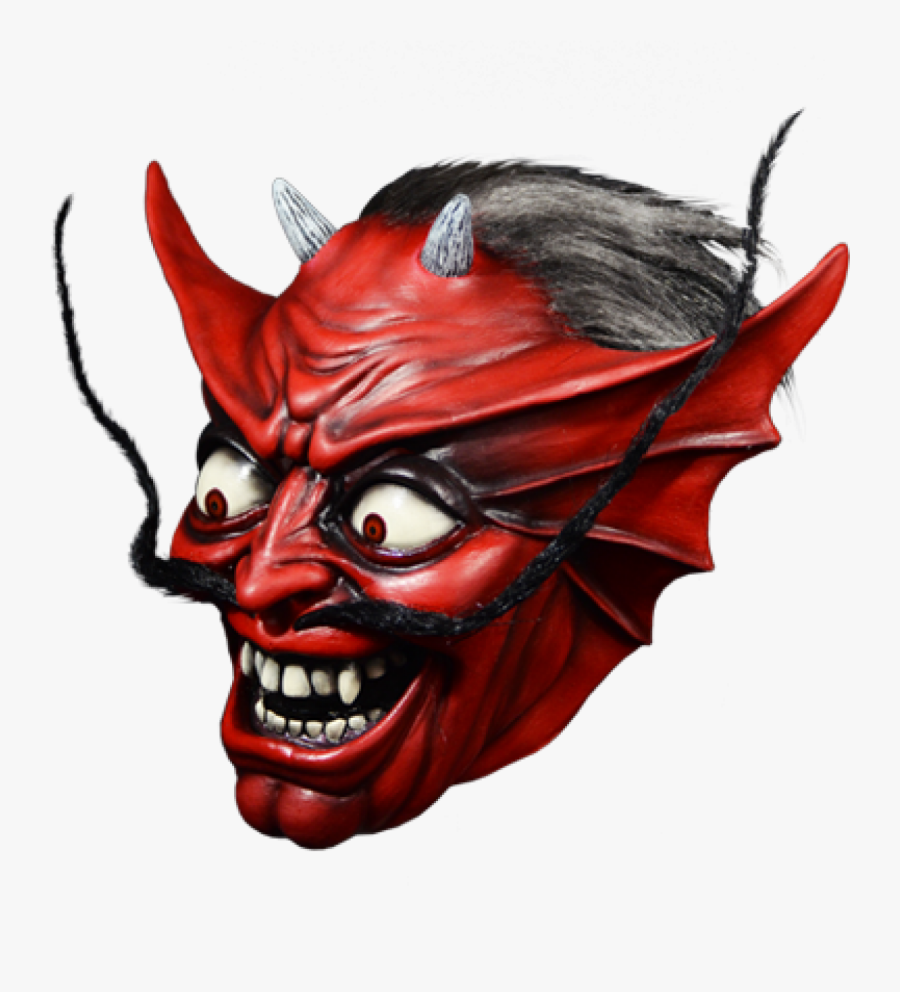 Demon Face Png- - Transparent Background Red Demon, Transparent Clipart