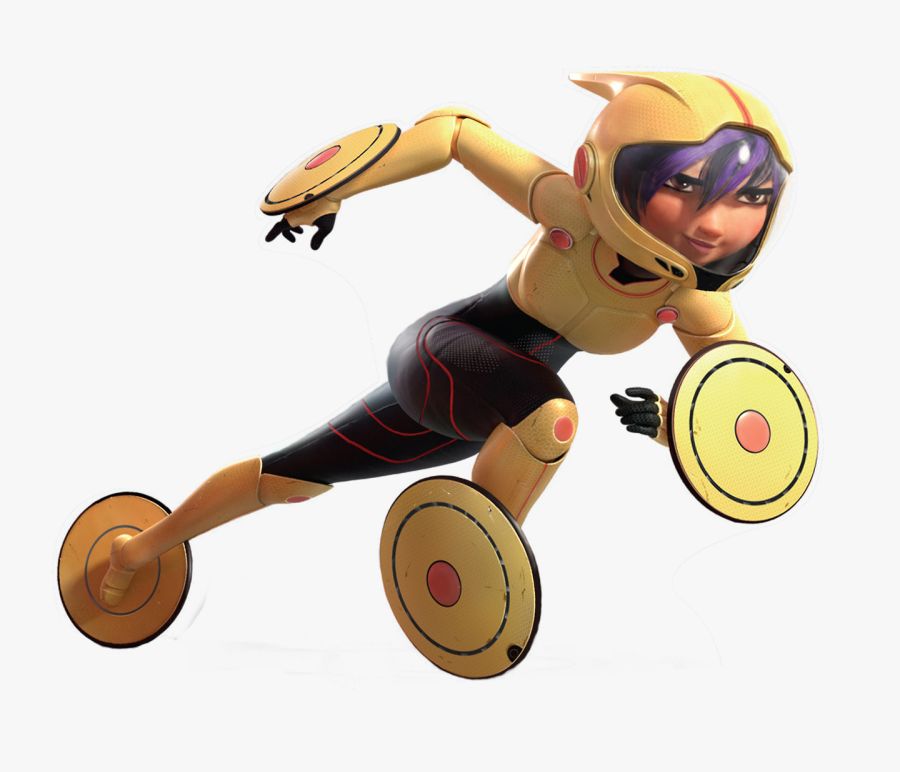 Transparent Baymax Clipart - Gogo Big Hero 6 Characters, Transparent Clipart