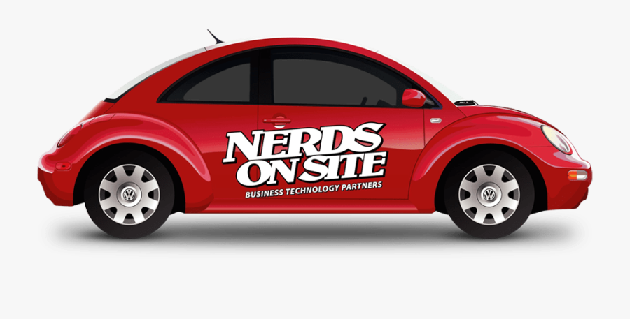 Nerds On Site Car Nerds On Wheels - Nerds On Site, Transparent Clipart