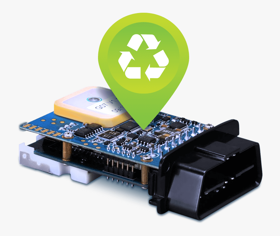 Geotab Fleet Management Device - Recycle, Transparent Clipart