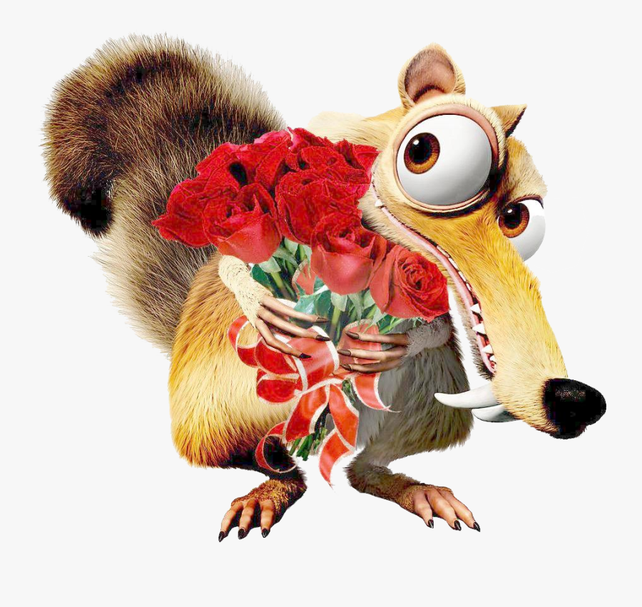 Ice Age Squirrel Png - Scrat Ice Age Png, Transparent Clipart