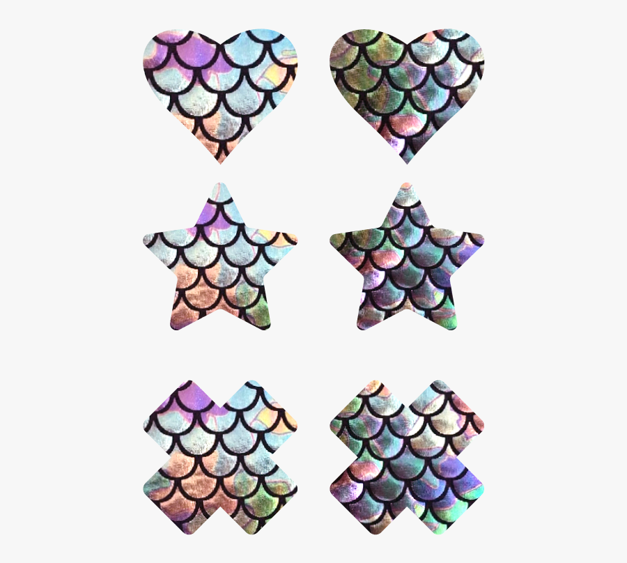 3 Pairs Mermaid Nipple Covers *boxed*"
 Title="3 Pairs - Star Pictogram, Transparent Clipart