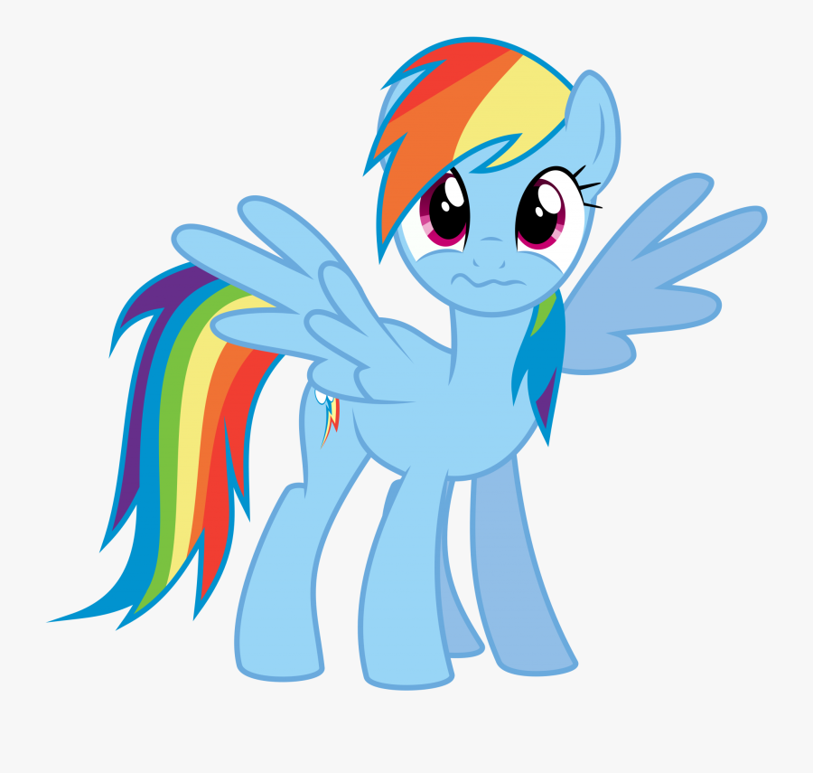 My Little Pony Rainbow Dash Png, Transparent Clipart