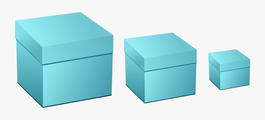 Box Packaging Vectors - Ottoman, Transparent Clipart