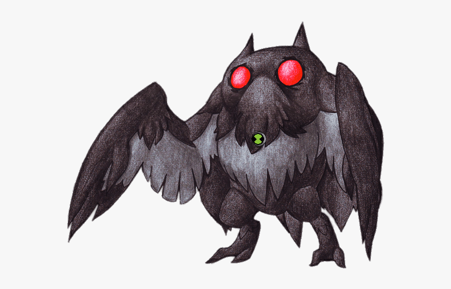 Mothman Ben - Mothman Png, Transparent Clipart