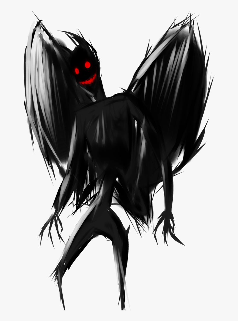 Moth Man Transparent Background - Mothman Transparent Background, Transparent Clipart