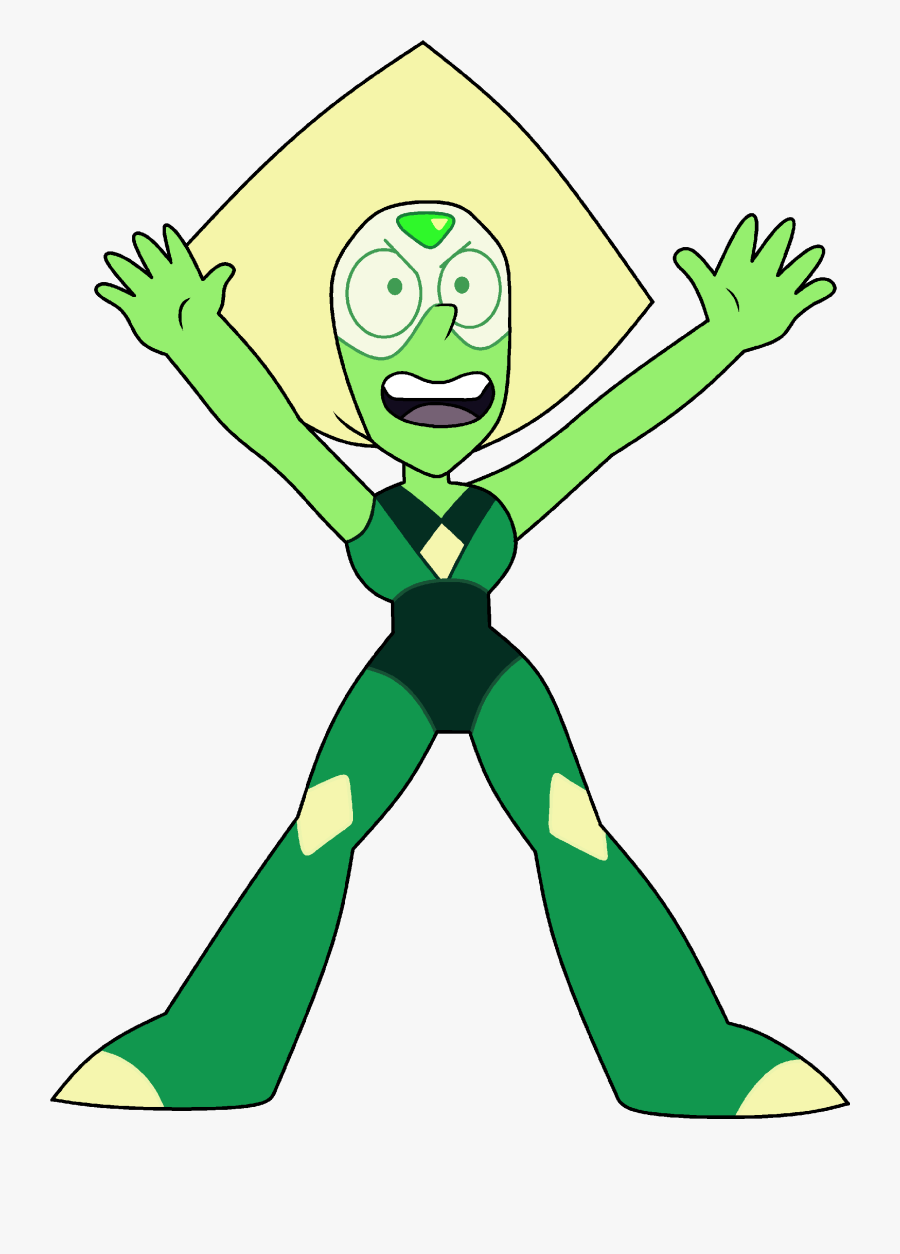 Transparent Diamond Ring Clipart No Background - Peridot Steven Universe Character, Transparent Clipart