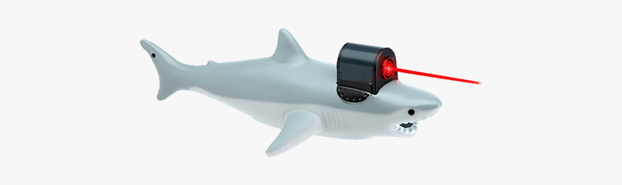 Shark Laser Pointer, Transparent Clipart