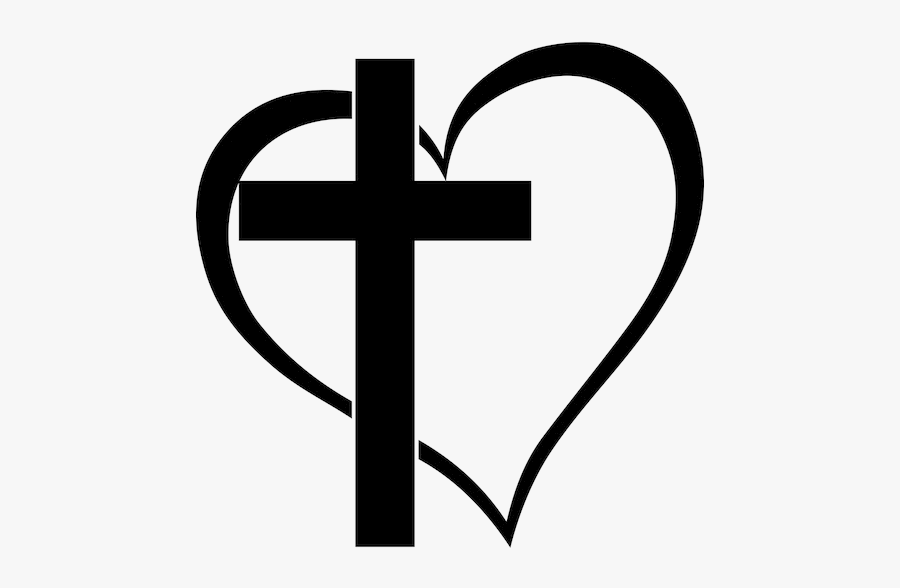 Cross Heart Clipart Free Best Transparent Png - Cross With Heart Clipart, Transparent Clipart