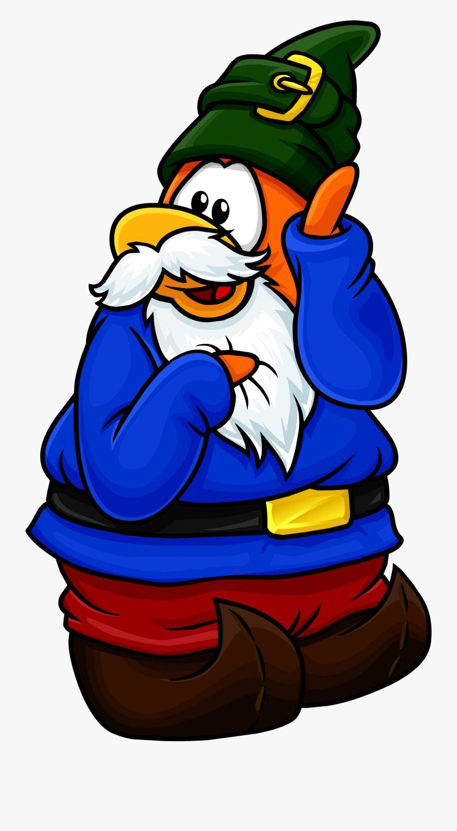 Club Penguin Rewritten Wiki - Gnome Penguin, Transparent Clipart