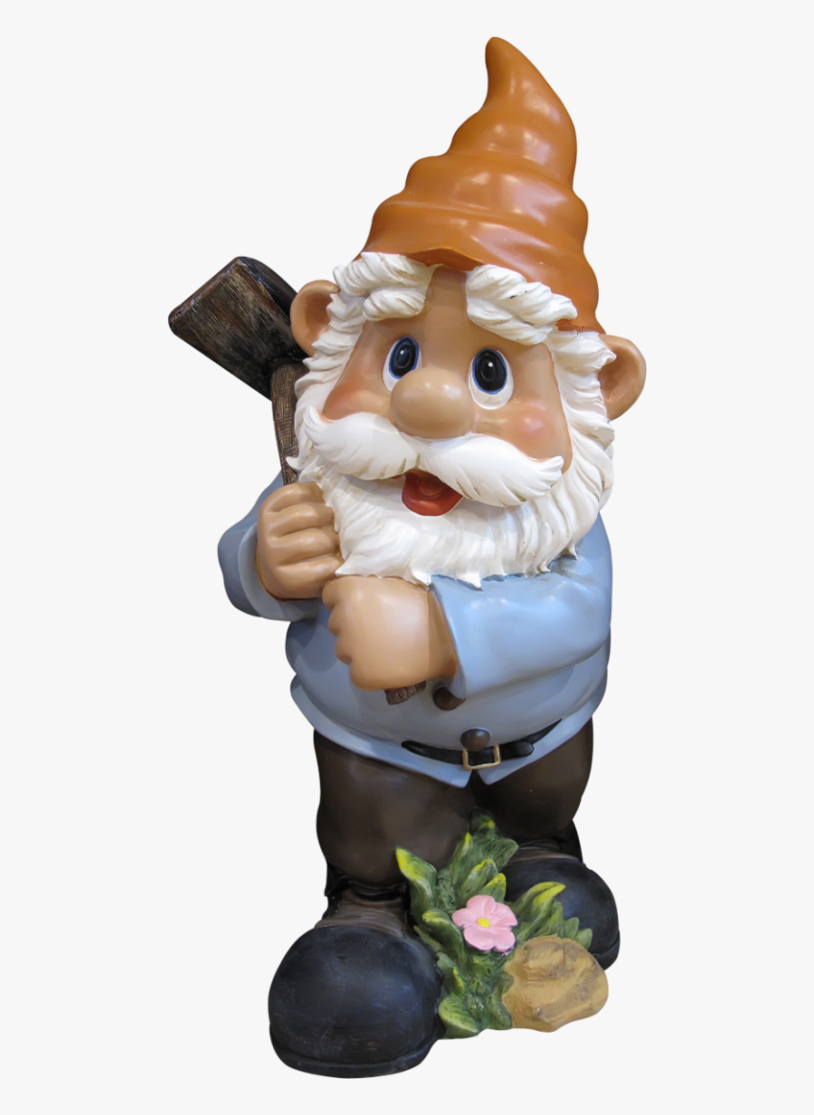 Transparent Gnome Clipart - Garden Gnome, Transparent Clipart