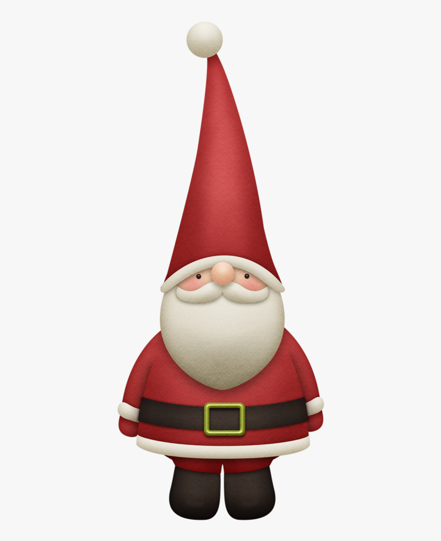 Gnome Clipart Simple Garden - Navideñas Clipart, Transparent Clipart