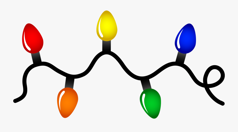 Holiday Recycling Guide Coon - Christmas Lights On A String, Transparent Clipart