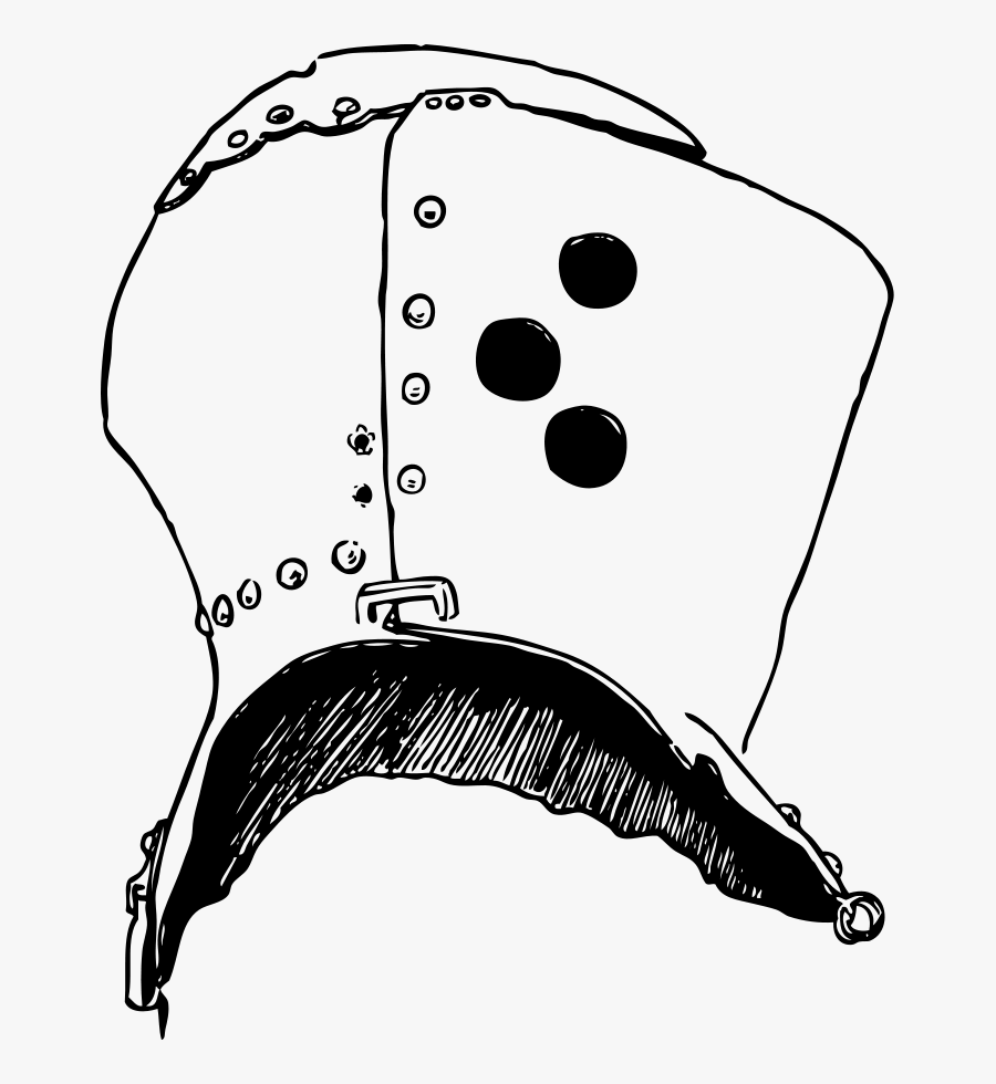 The Westminster Helm Svg Clip Arts - Casco De Caballero Para Dibujar, Transparent Clipart