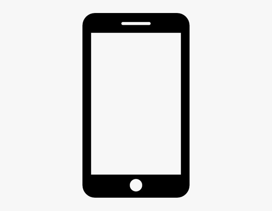 Smartphone Transparent Image Vector - Iphone Placeholder, Transparent Clipart