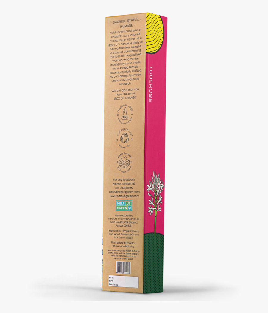 Incense Png -phool Tuberose Incense Sticks - Blond, Transparent Clipart