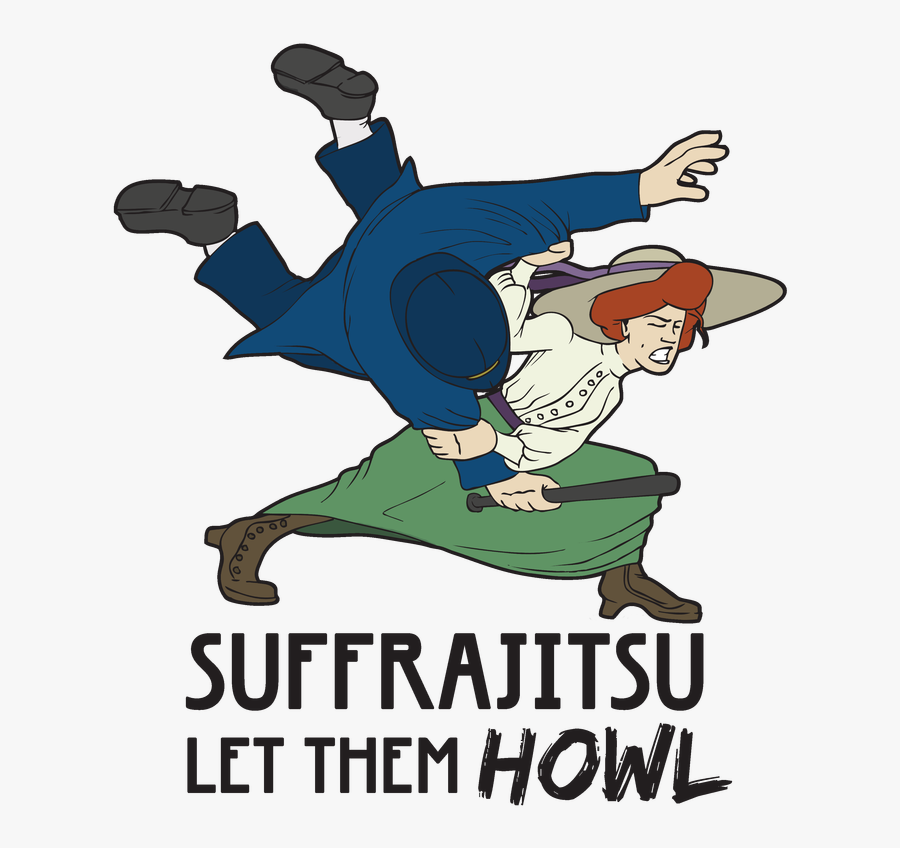 Suffrajitsu Shirt , Transparent Cartoons - J W Williams Middle School, Transparent Clipart