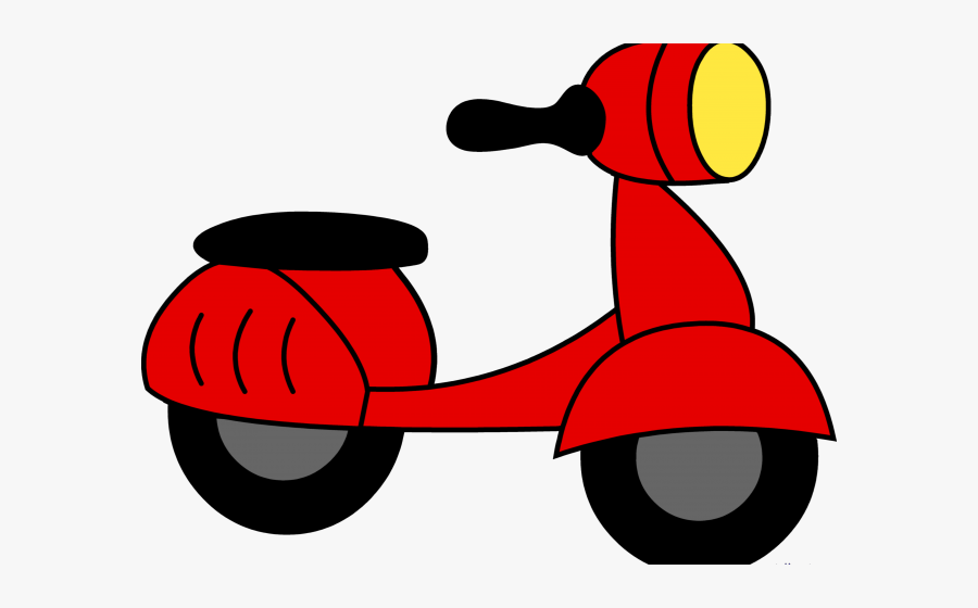 Moped Clip Art Png, Transparent Clipart