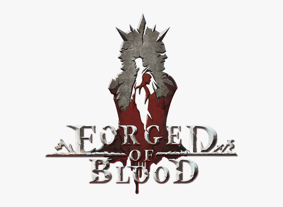 Transparent Forge Clipart - Forged Of Blood Logo Png, Transparent Clipart