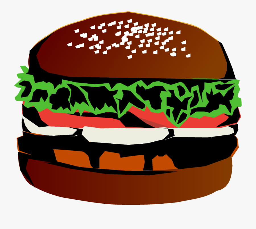 Burger Clip Art, Transparent Clipart