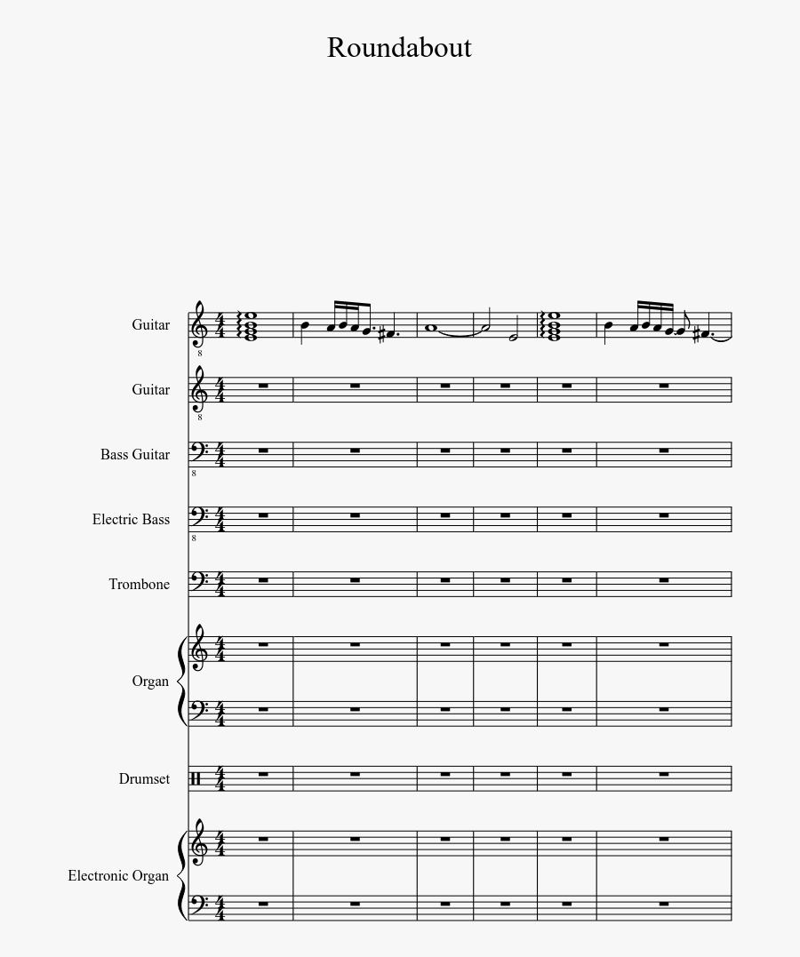 Transparent Sheet Music Clipart - Sheet Music, Transparent Clipart