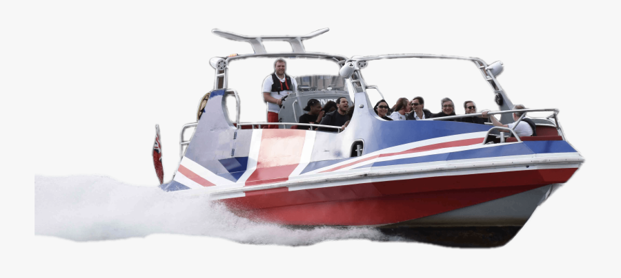 Thames Monsta Going Fast On The River Thames - River Thames Boat Png, Transparent Clipart