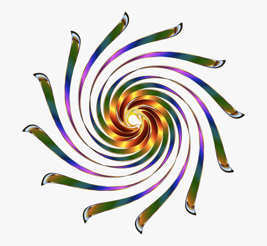Plant,spiral,drawing - Clip Art, Transparent Clipart