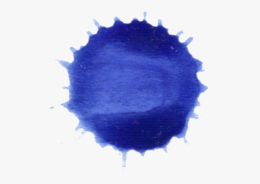 Transparent Blue Watercolour Splash - Blue Watercolor Splash Png, Transparent Clipart