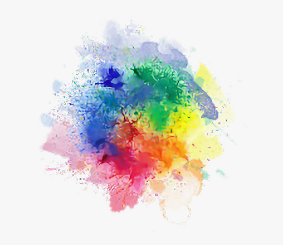Watercolor Color Splash Png - Colour Splash Transparent Background, Transparent Clipart
